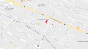 Situationsplan Pfarreiheim St. Laurentius Winterthur